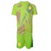 Camisa de Futebol México Goleiro Equipamento Secundário Infantil Copa America 2024 Manga Curta (+ Calças curtas)